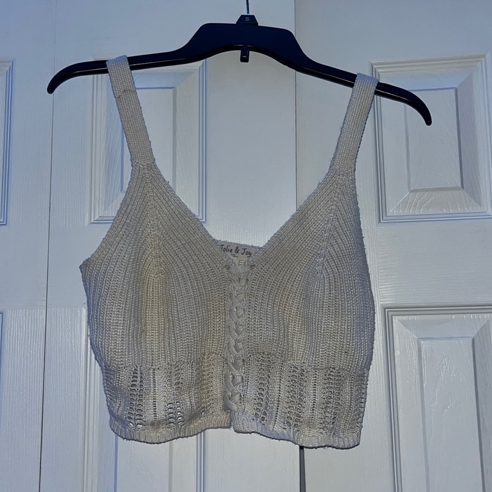 knit crop top